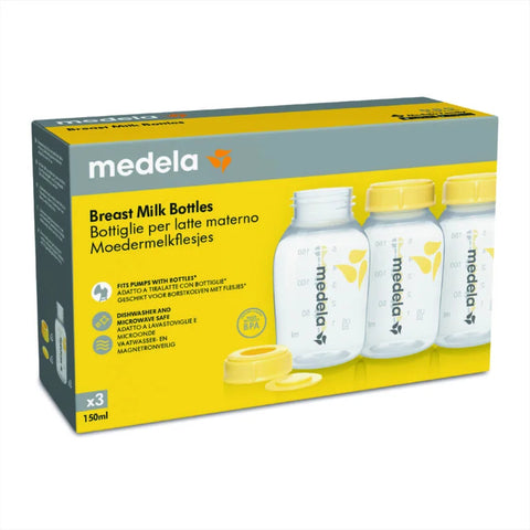 Medela Breast Milk Bottles, 150 ML (3'S)