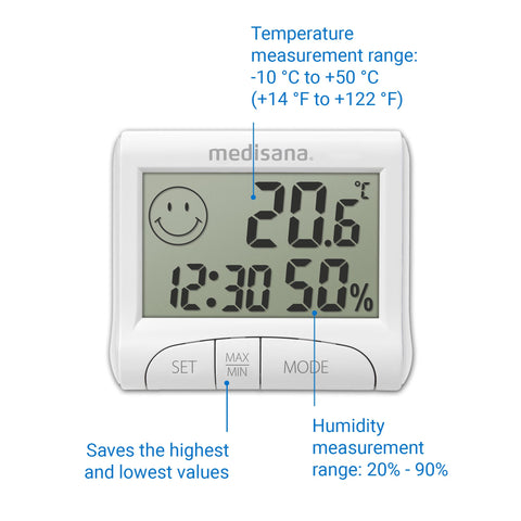 Medisana HG 100 Digital Thermo Hygrometer