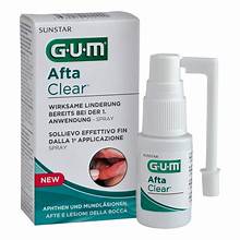 Gum Afta Clear Mouth Ulcer Spray, 15 ML