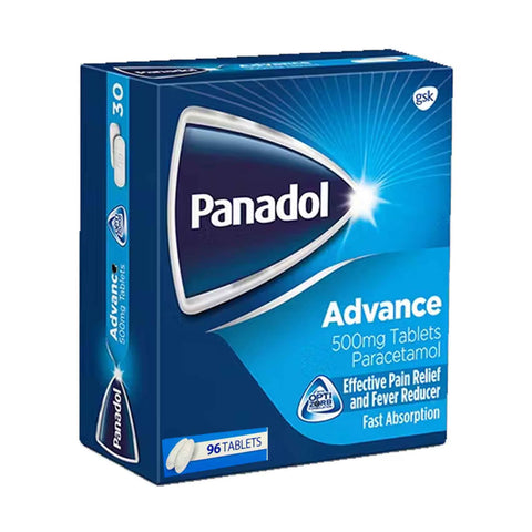 Panadol Advance Paracetamol 500mg 96 Tablets