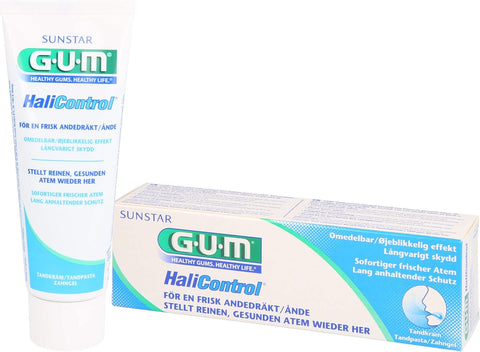 Gum Halicontrol Toothpaste Gel, 75 ML