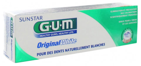Gum Original White Toothpaste, 75 ML