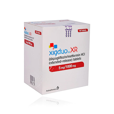 Xigduo Xr 5/1000 Mg Tablet 60's