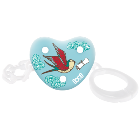 Lovi Soother Holder Folky 10/885