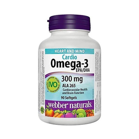 Webber Naturals Cardio Omega-3 300 Mg - 90's