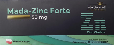 Madamar Zinc Forte Tab 50 Mg 30 s