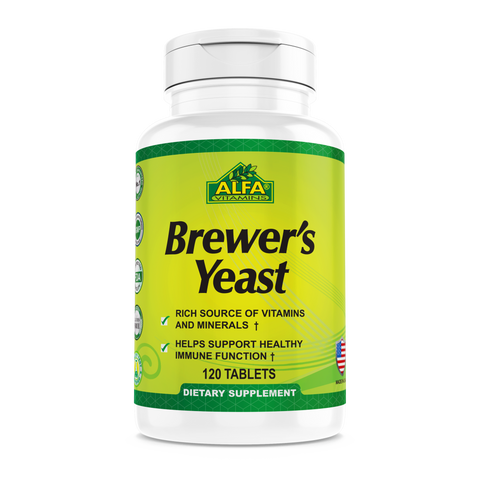 Alfa Brewers Yeast Tablet 100's