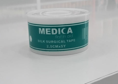 Medica Zinc Oxide Plaster 2.5 cm X 5 M