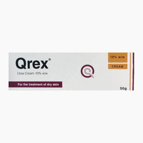 Qrex Urea 10 % Cream, 50 Gm