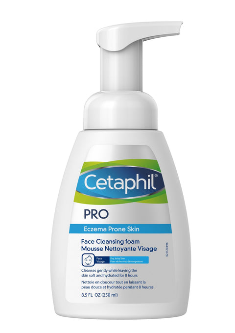 Cetaphil Pro Eczema Face Cleansing Foam,250 ML
