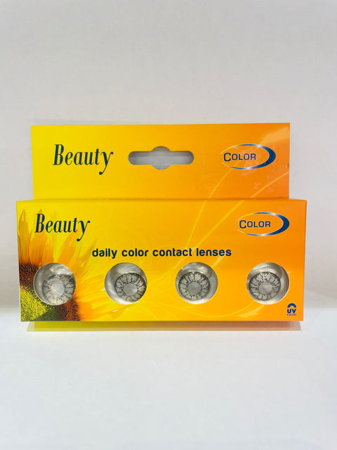 Beauty Daily Color Lenses,8's(Grey)