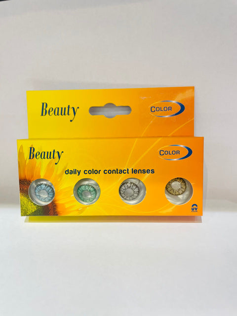 Beauty Daily Color Lenses,8's (Assorted Colors)
