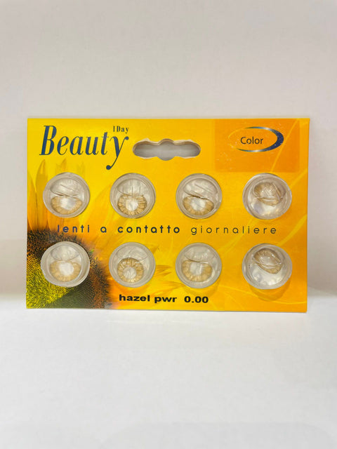 Beauty Daily Color Lenses,8's (Hazel)