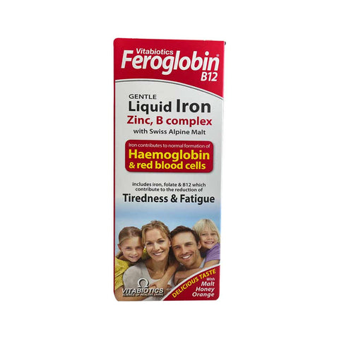 Vitabiotics Feroglobin B12 Liquid, 200 ML