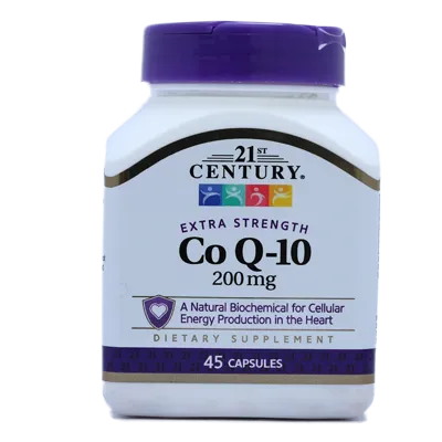 21st Century Coq-10، 200 ملجم، 45 قرصًا