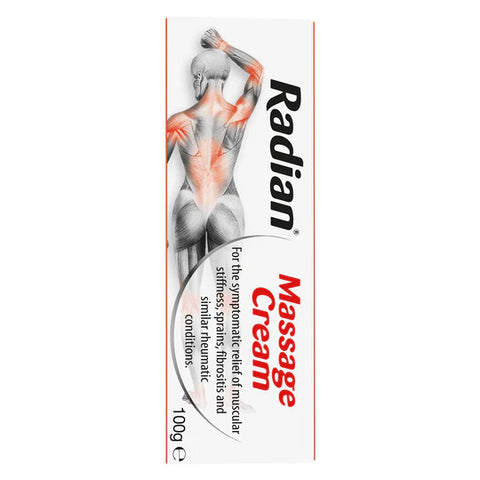 Radian Massage Cream, 100 GM – Soothing Relief for Tired Muscles and Skin