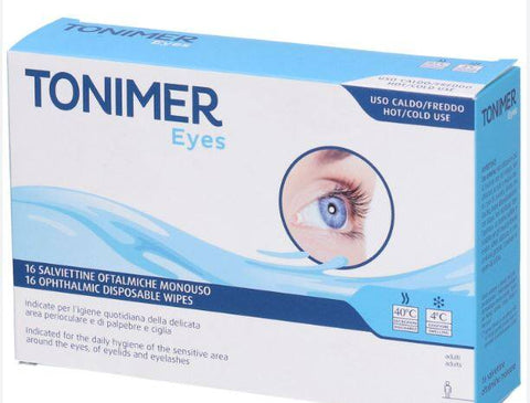 Tonimer Ophthalmic Wipes, 16's