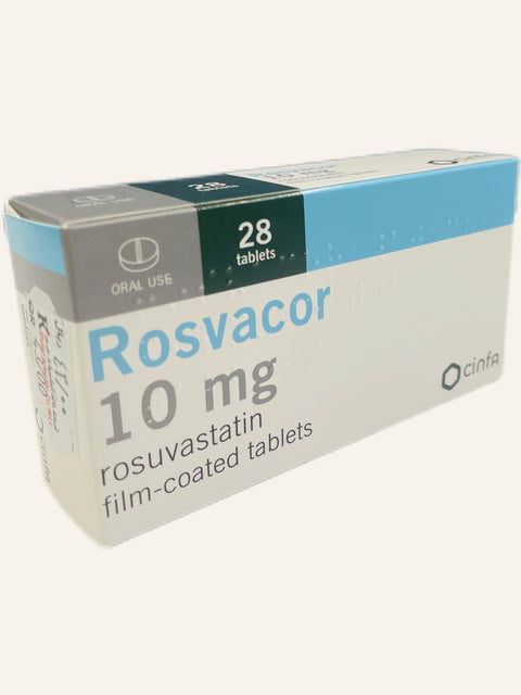 Rosvacor 10 Mg 28 Tablets