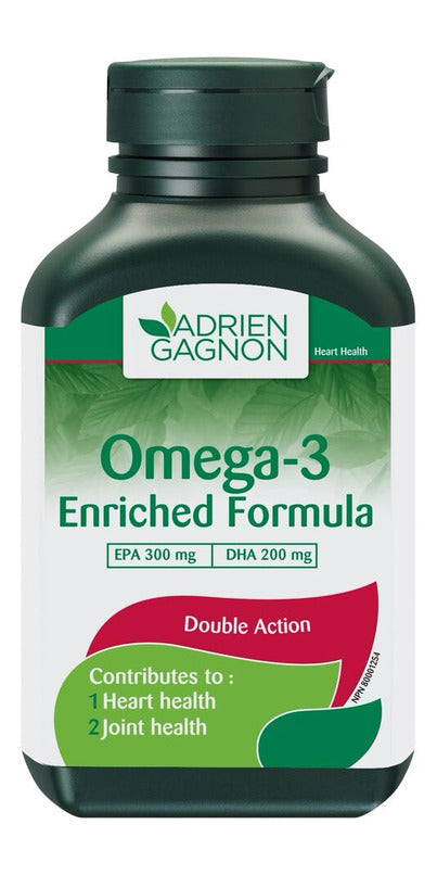 Adrien Gagnon Omega 3 Enrinched Softgel 1000 MG 40's