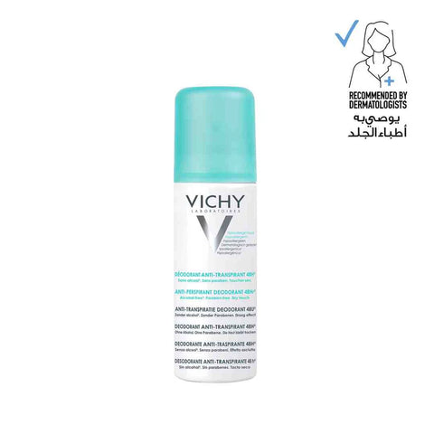 Vichy 48 Hour No Marks Anti-Perspirant Spray Deodorant, 125 ML