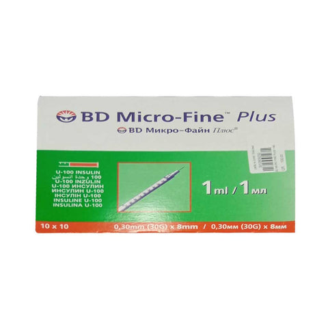 BD Microfine Plus,1 ML 10's