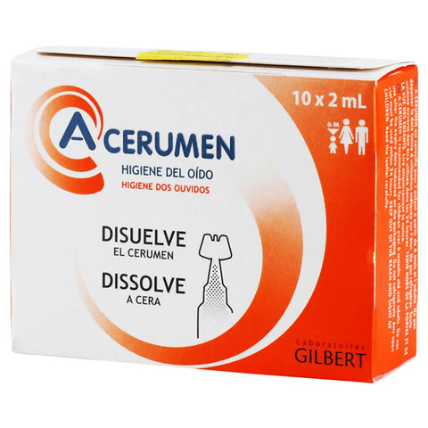 A-Cerumen Ear Wax Ampoules, 10 x 2 ml