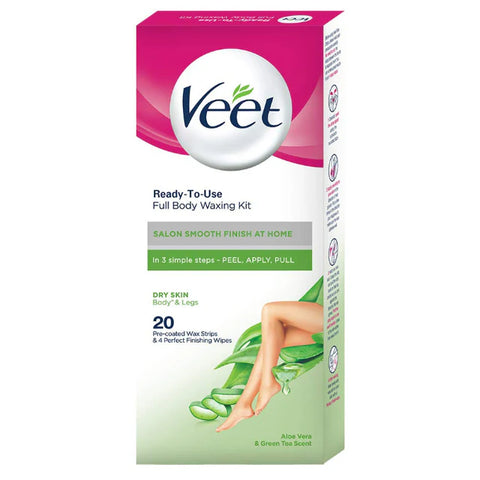 Veet Cold Wax Dry Skin Strips 20 PC