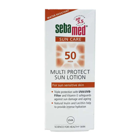 SEBAMED SUN LOTION SPF 50+ 150ML - - Body Care, Face Care, Mother & Baby Care, Personal Care, SebaMed, Skin Care - - PharmaCare Online