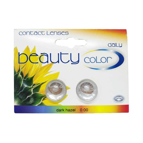 Beauty Daily Color Lenses,2's (Dark Hazel)