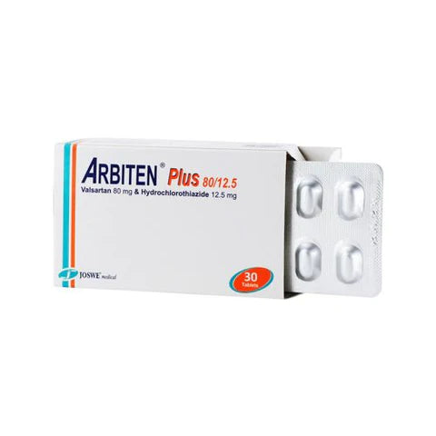 Arbiten Plus 80/12.5 Tablet 30's