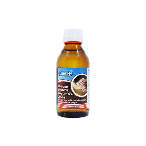 Care Hydrogen Peroxide Solution 6% 20 Vols 200 ML
