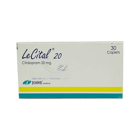 Lecital 20mg Caplets 30S
