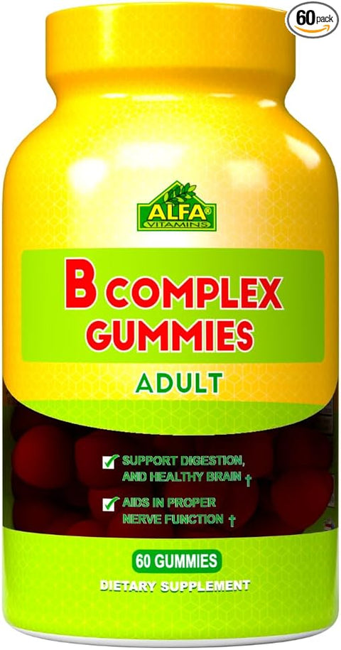 Alfa B-Complex Adult Gummy 60's