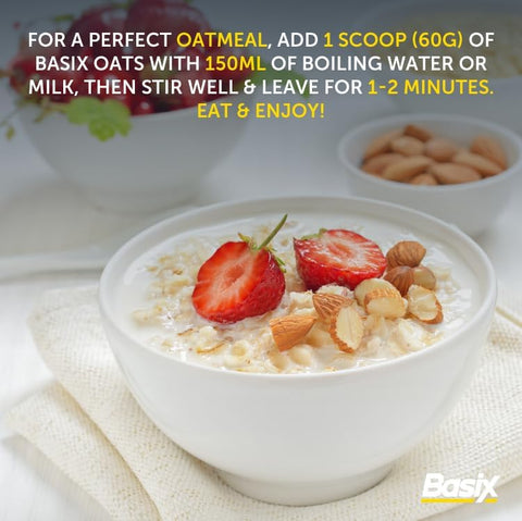 Basix Whey Protien Porridge - Oats Banana, 3 Kg