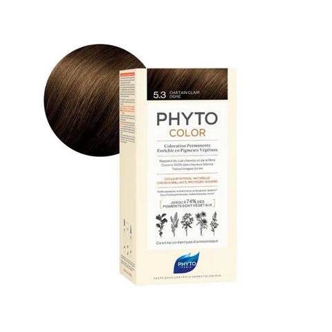Phyto Color 5.3 Gold Light Brown Hair Color
