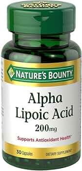 Nature'S Bounty Alpha Lipoic Acid Super 200Mg Capsule 30'S