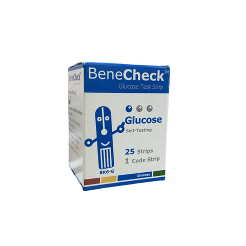 Benechek Glucose Stirps,25's
