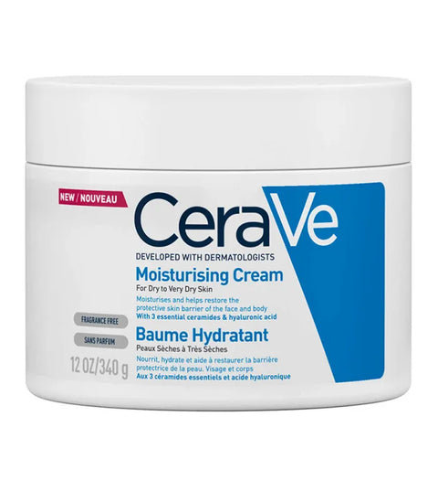 CeraVe Moisturizing Cream for Dry Skin with Hyaluronic Acid 340G