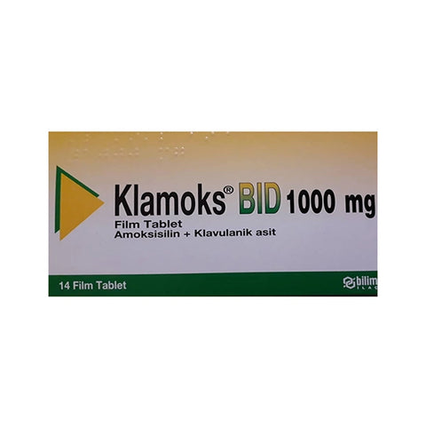 Klamoks BID 1000mg Tablets 14S