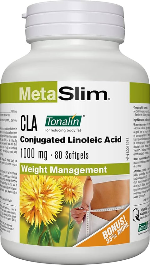 Webber Naturals Metaslim Cla 1000 Mg Capsule - 80's