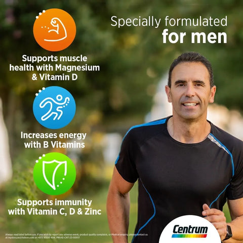 Centrum Multivitamin For Men Tablet 60's