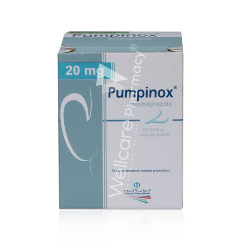 Pumpinox 20mg Tab 14's