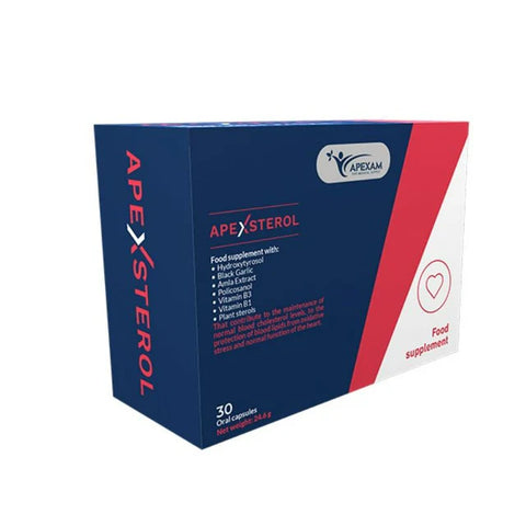 Apexam Ferrapex Cap 30's