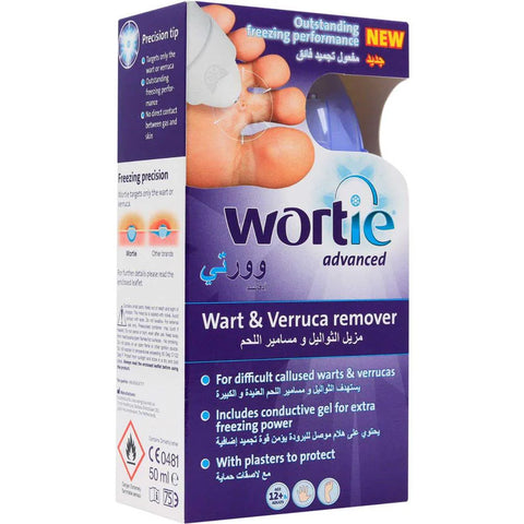 Wortie Advanced Wart&Verruca Remover 50 ML