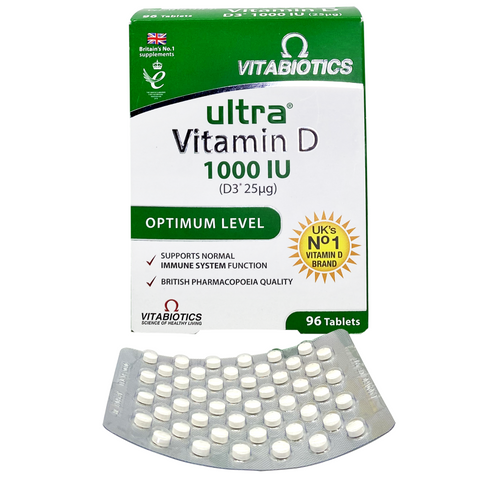 Vitabiotics Ultra Vitamin D3 Tablet, 96s