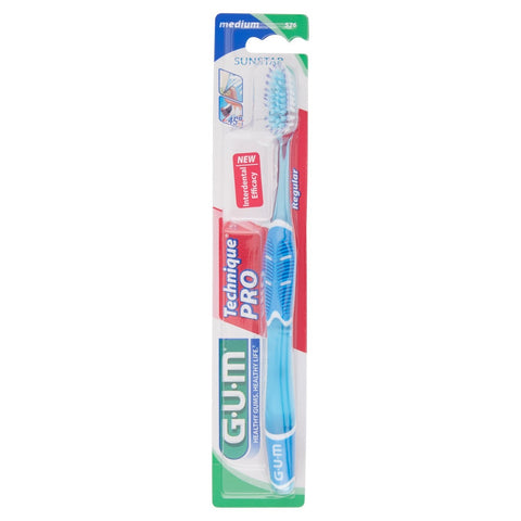 فرشاة أسنان Gum 526 تكنيك برو، نفطة متوسطة كاملة