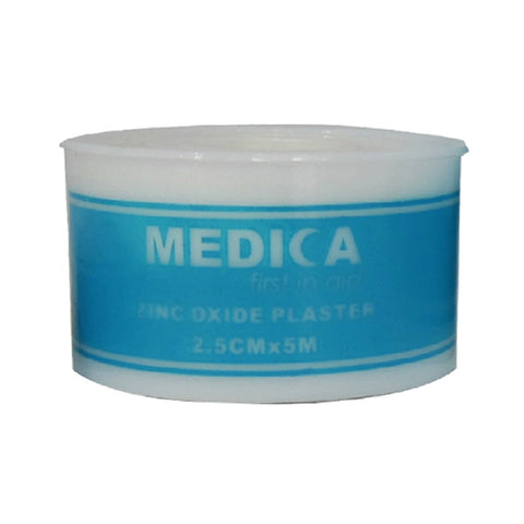 Medica Zinc Oxide Plaster 1.25 Cm 5m