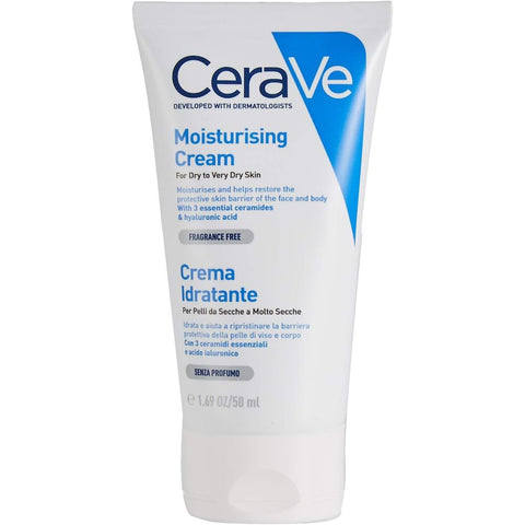 CeraVe Moisturizing Cream for Dry Skin with Hyaluronic Acid 50ml