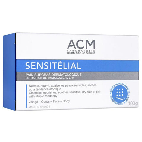 Acm Sensitelial Ultra Rich Dermatological Bar, 100 gm