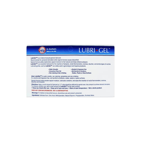 DR. SHEFFIELD'S LUBRI GEL 85GM - - Men Care, Personal Care - - PharmaCare Online
